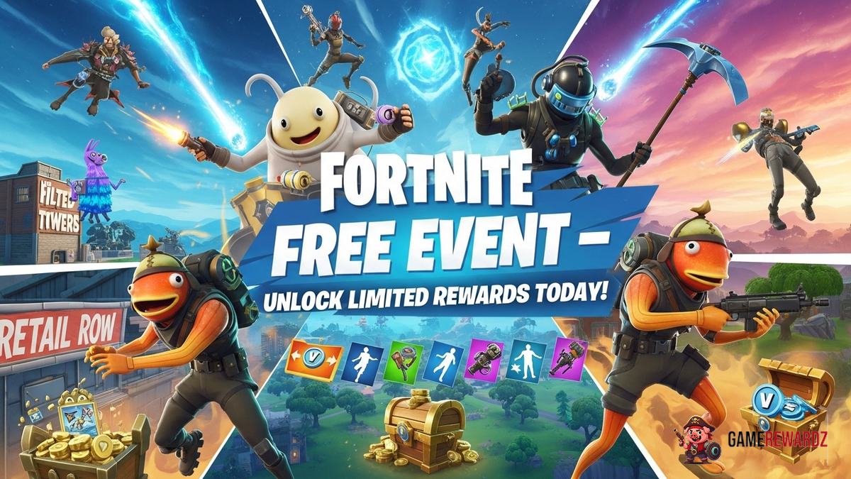 Fortnite Free Event – Unlock Limited Rewards Today!
